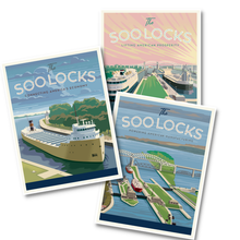 The Soo Locks Commemorative Posters