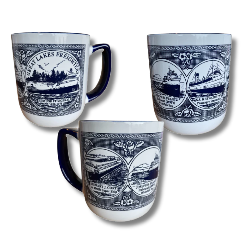 Great Lakes Freighter Mug