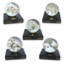 Great Lakes Legacy: Hand-Blown Sandglass Collection