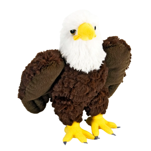 Mini Bald Eagle Stuffed Animal 8