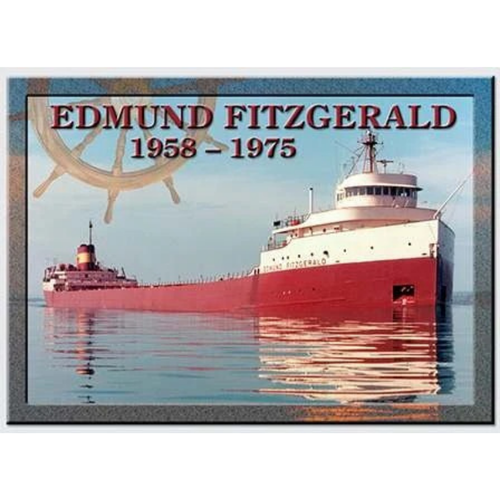 Magnet Edmund Fitzgerald (photo image)