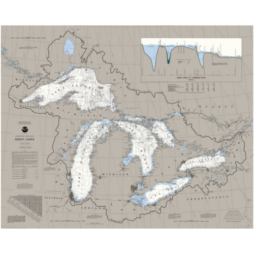 Great Lakes Nautical Chart Puzzle
