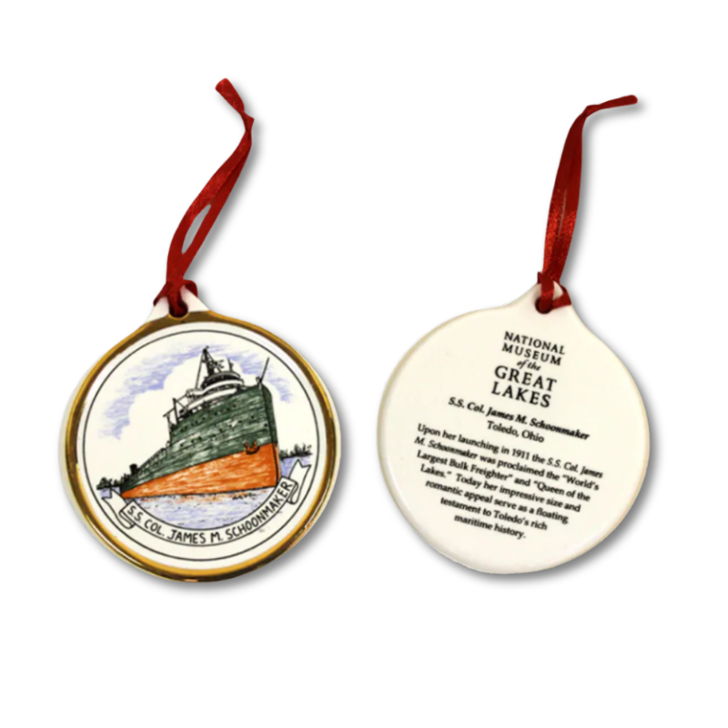 NMGL Museum Ship Ornaments