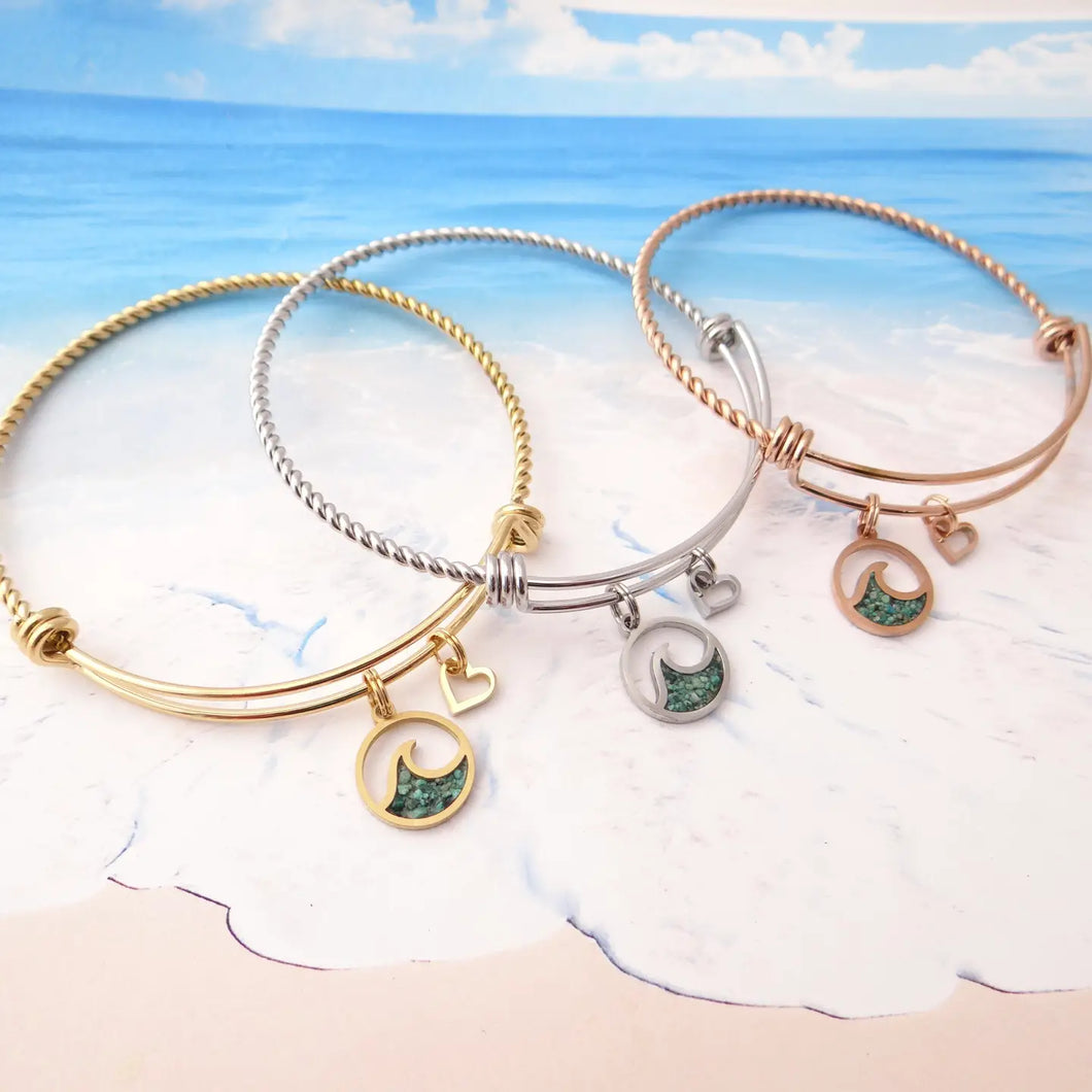 Aqua Wave Bracelet