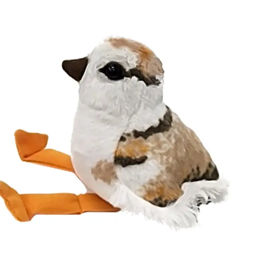 Piping Plover Chick Stuffed Animal w/ Sound 5.5