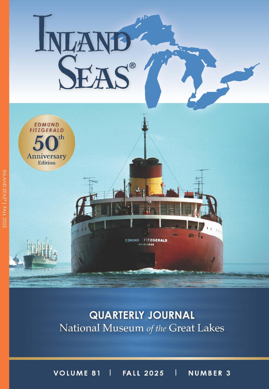 Special 50th Anniversary Edmund Fitzgerald Tribute Issue: Fall 2025 Inland Seas Journal