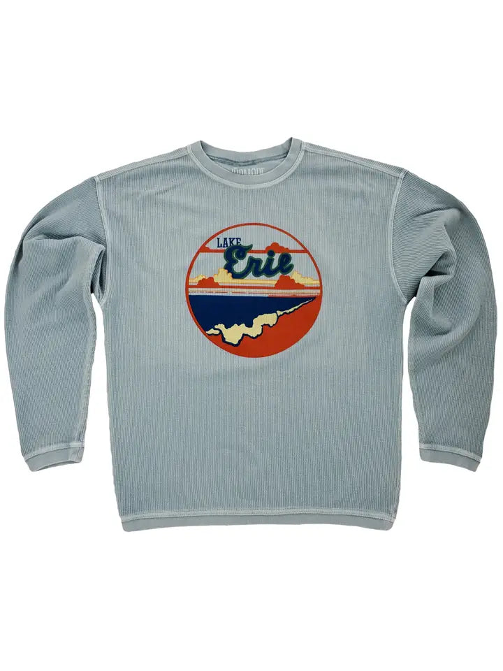 Lake Erie Corded Sweatshirt