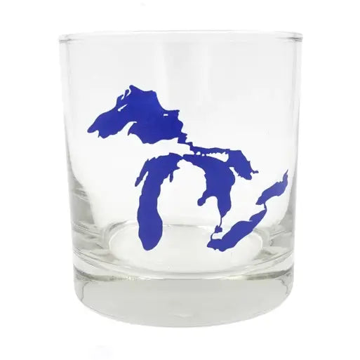 Great Lakes Rocks Glass