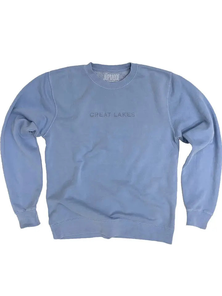 Great Lakes Embroidered Crew Sweatshirt