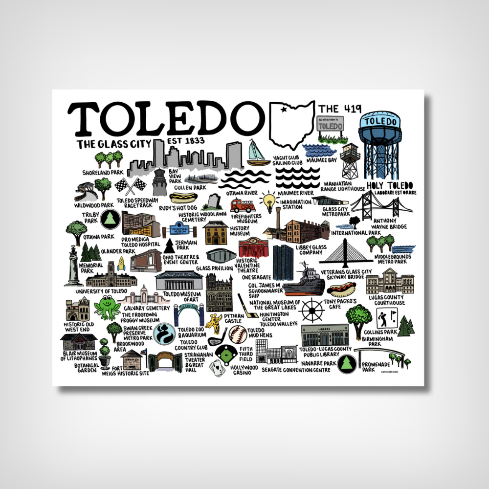 Toledo Ohio Map