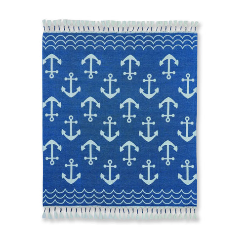 Anchor Throw Blanket