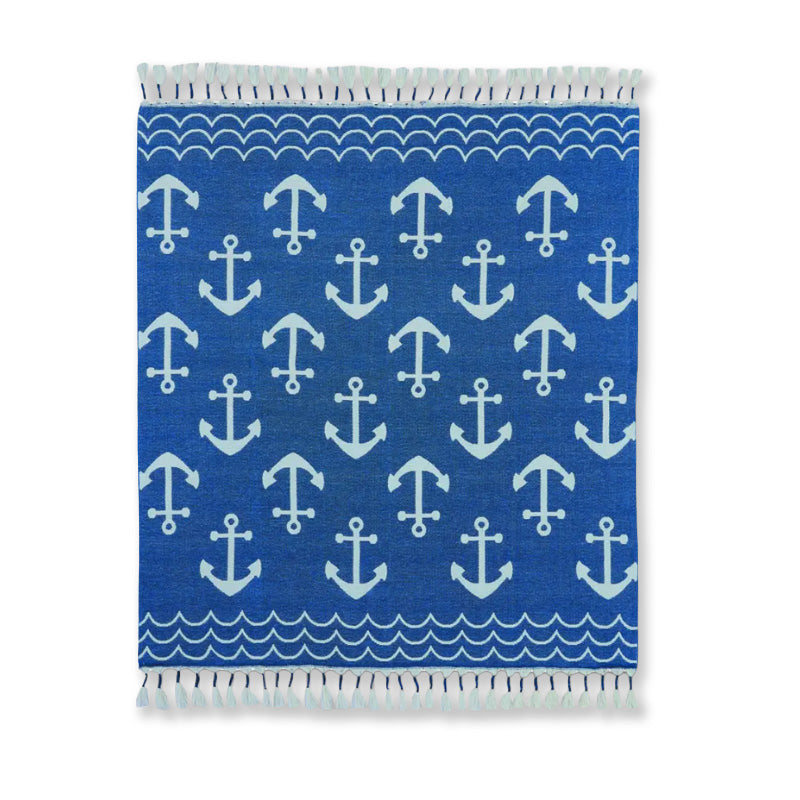 Anchor Throw Blanket