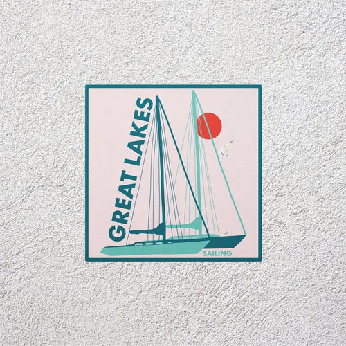 Great Lakes Sailing Sticker