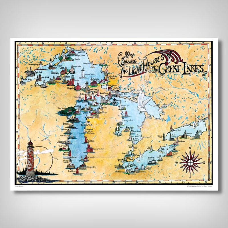 Great Lakes Map Posters – National Museum of the Great Lakes