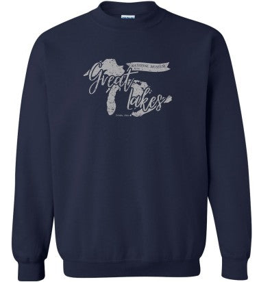 National Museum of the Great Lakes Navy Crewneck Sweater