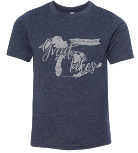 National Museum of the Great Lakes Navy Youth T-Shirt