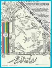 Minne-Mural Coloring Art Posters