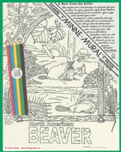 Minne-Mural Coloring Art Posters