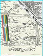 Minne-Mural Coloring Art Posters