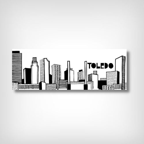 Toledo Skyline Magnet