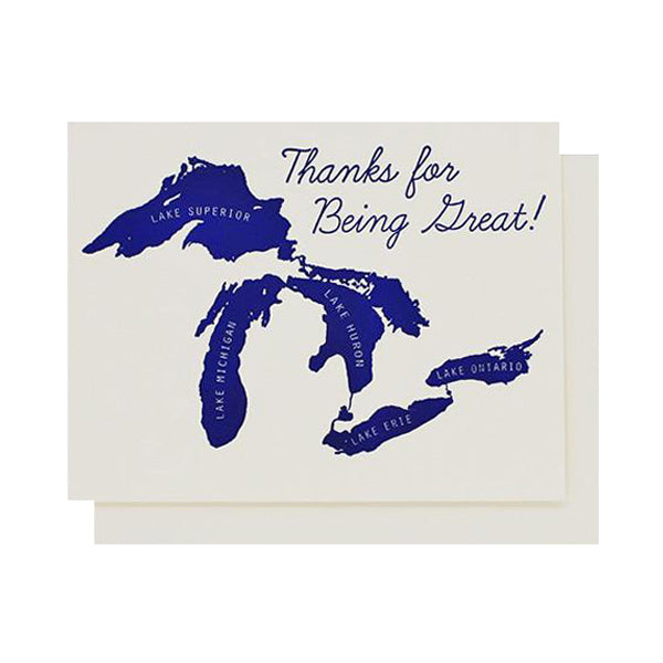 Great Lakes Letterpress Greeting Cards
