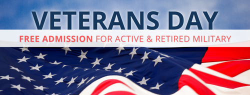 Veterans Day: FREE Veterans & Active Military Admission