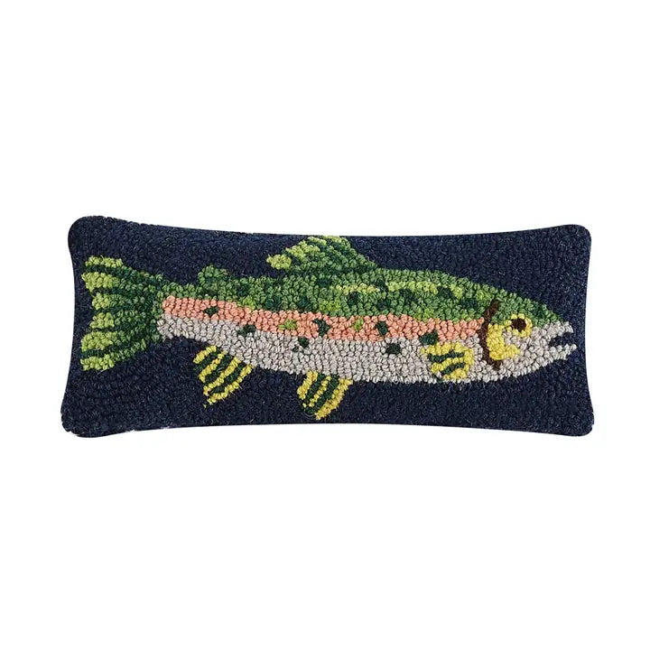 Trout Hook Pillow