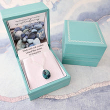 Leland Blue Oval Necklace