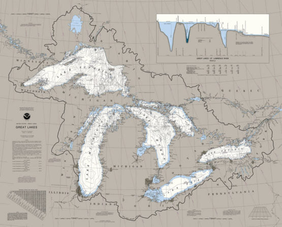 Great Lakes Nautical Chart Puzzle