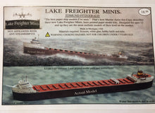 Lake Freighter Mini Kits