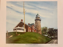 Merle Garver Barnhill Watercolor Lighthouse Prints - Signed and Numbered