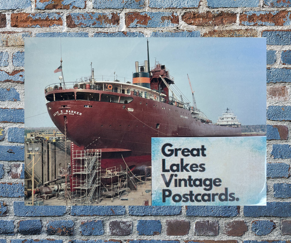 Great Lakes Vintage Postcards Set